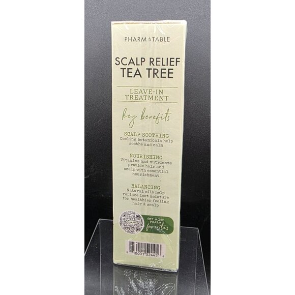 Pharm To Table Scalp Relief Tea Tree Leave-In Treatment 8oz Botanical Soothing - Picture 3 of 8
